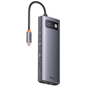 USB Hub Baseus Baseus Joystar 9v1 sivý


