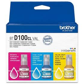 Cartridge Brother BTD100CLVAL, 3x5000 stran 

