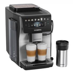 Automatický kávovar Siemens TP605ET3 nerez

