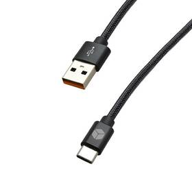 Kábel Sturdo USB/USB-C, 1,5m čierny

