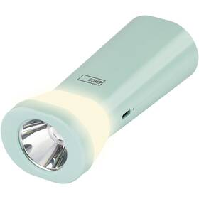 Lampáš EMOS LED nabíjací, 80 lm, 800 mAh modrá

