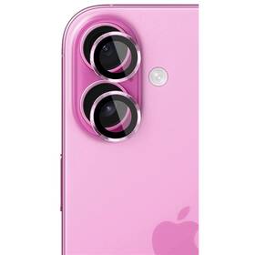 Ochranné sklo šošovky fotoaparátu 3mk Lens Protection Pro na Apple iPhone 17 ružové

