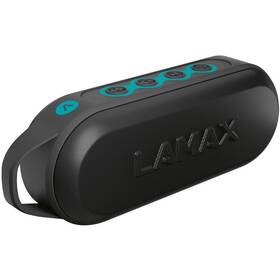 Prenosný reproduktor LAMAX Street2 USB-C čierny/tyrkysový

