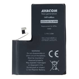 Batéria Avacom na Apple iPhone 14 Pro Max, Li-Ion 3,86V 4323mAh (náhrada A2830) čierna

