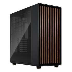 Case FRACTAL DESIGN North XL Charcoal Black Termpered Glass Dark Tint 

