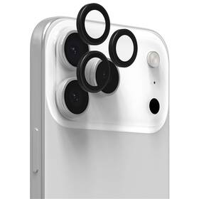 Ochranné sklo šošovky fotoaparátu ZAGG InvisibleShield Premium GL (CameraRings) na Apple iPhone 17 Pro/17 Pro Max/16 Pro/16 Pro Max/15 Pro/15 Pro Max čierne

