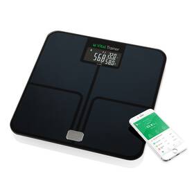 Osobná váha ETA s aplikáciou 7780 90000 čierna farba
