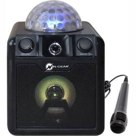 Párty reproduktor N-Gear Disco Block 410 čierny

