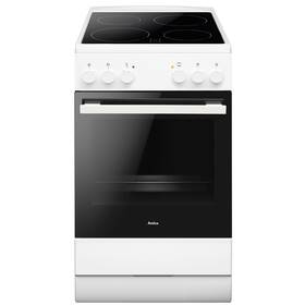 Sklokeramický sporák Amica SF 5111 MW biely

