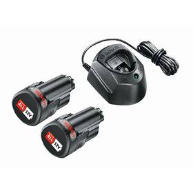 Set batérie a nabíjačky Bosch 12 V (2 × 1,5 Ah & GAL 1210 CV) 

