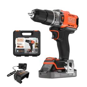 Vŕtací skrutkovač Black-Decker BCD383D1XK-QW (s batériou) 

