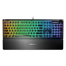 Klávesnica SteelSeries Apex 3 CZ čierna

