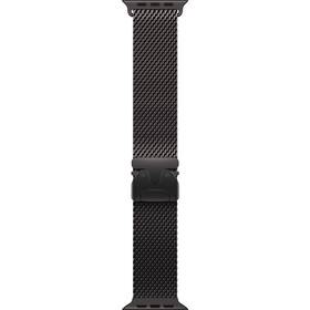 Remienok Apple 49mm milánsky ťah z čierneho titánu – M 

