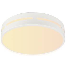 LED stropné svietidlo IMMAX NEO LITE PERFECTO SMART, kruh, 30cm, 24W, TUYA Wi-Fi biele

