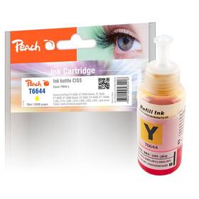 Cartridge Peach Epson 664Y, T6644, 6500 strán žltá

