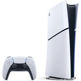 Herná konzola Sony PlayStation 5 Digital (typ modelu - slim) biela farba
