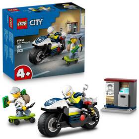 Stavebnica LEGO® City 60455 Naháňačka na policajnej motorke 


