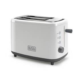Hriankovač Black+Decker BXTO820E biely

