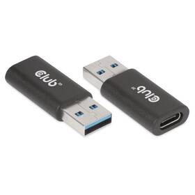 Redukcia Club3D USB-A/USB-C 3.2 (M/F) čierna


