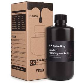 UV resin Elegoo Standard 8K 1kg - vesmírně šedá 
