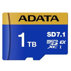 Pamäťová karta ADATA Premier Extreme MicroSDXC 1TB SD7.1, U3 (800R/700W) modrá


