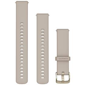 Remienok Garmin Quick Release (18 mm), silikonový sivý/béžový

