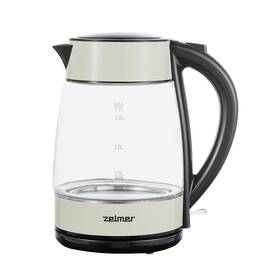 Rýchlovarná kanvica Zelmer ZCK8011I sklo

