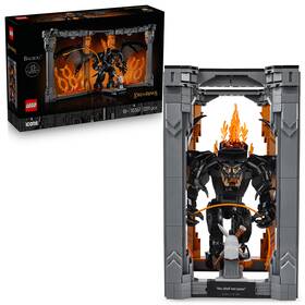 Stavebnica LEGO® Icons 10367 Knižní zarážka: Pán prstenů – Balrog™ 

