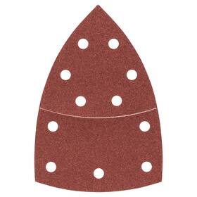 Brúsny papier Bosch 2.609.256.A64 (10 ks) 

