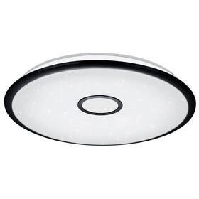 LED stropné svietidlo TRIO Okinawa, 65 cm čierne

