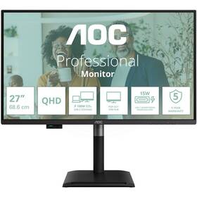 Monitor AOC Q27P4CV čierny

