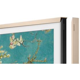Výmenný rámček Samsung pro Frame TV s úhlopříčkou 43" (2023), Skosený design zlatý

