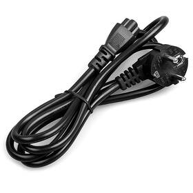 Kábel WG napájací IEC 60320 C5/vel.A čierny

