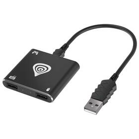 Adaptér Genesis Tin 200 čierna farba
