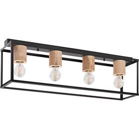 LED stropné svietidlo LEDVANCE DENA CE BKWD 4XE27 

