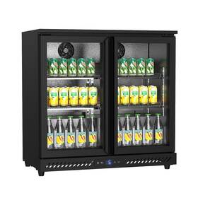 Chladiaca vitrína Guzzanti GZ 210G čierna

