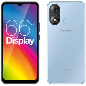 Mobilný telefón Aligator S6700 Senior 4 GB / 128 GB modrý

