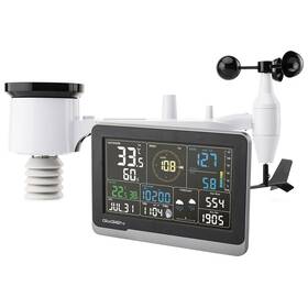 Meteorologická stanica GoGEN ME 4900 čierna farba
