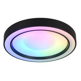 LED stropné svietidlo Reality ARCO, LED, 22 W, stmievanie, pamäť nastavenia čierne

