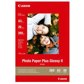 Fotopapier Canon PP201 A3, 20 listov biely


