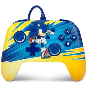 Gamepad PowerA Enhanced Wired pre Nintendo Switch - Sonic Boost 

