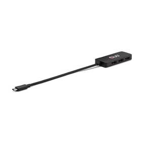 USB Hub Club3D USB-C na 3xDisplayPort, Single: 8K30Hz, Triple: 4K60Hz čierny

