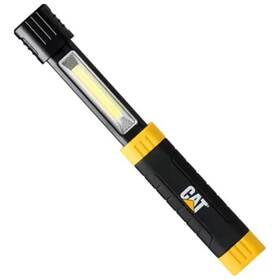 Lampáš Caterpillar CT3115, dobíjacie svietidlo COB LED, 170 lm čierna/žltá

