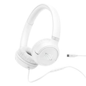 Slúchadlá JBL Tune 530, USB-C biela

