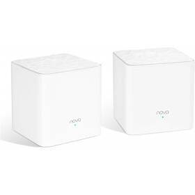 Router Tenda Nova MW3 AC Mesh (2-pack) + ZDARMA sledování TV na 3 měsíce biely

