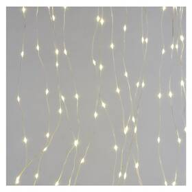 Vianočné osvetlenie EMOS 400 LED nano reťaz - 2,9 × 2 m, záclona, ​​vonkajšia aj vnútorná, teplá biela 

