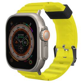 Remienok Skinarma Shokku na Apple Watch 49/45/44/42 mm žltý


