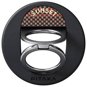 Stojanček Pitaka MagEZ Grip 3, Sunset čierny/oranžový

