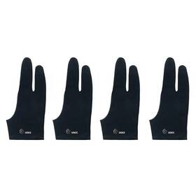 Rukavice UGEE Art Glove, 4 ks čierne

