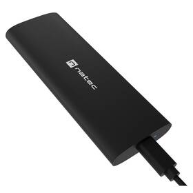 Box na HDD Natec Rhino Lite M.2 NVMe USB-C 3.2 Gen2 čierny

